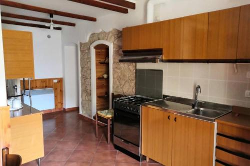 Köök või kööginurk majutusasutuses La casetta di Anna