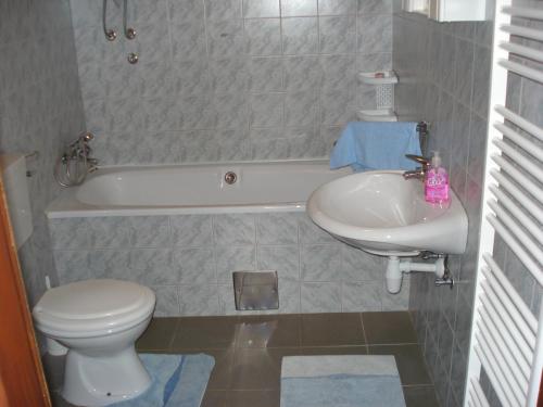 Koupelna v ubytování Apartment Goran