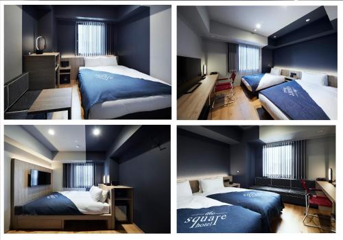Postel nebo postele na pokoji v ubytování the square hotel GINZA