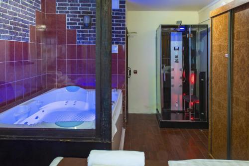Ванная комната в Hotel Strogino Expo