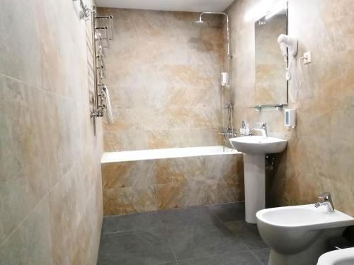 Ванная комната в Отель Ямской