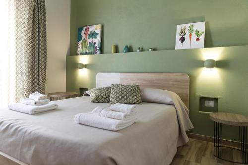 Postel nebo postele na pokoji v ubytování B&B Radici