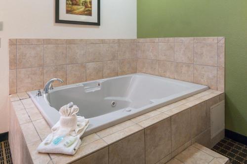 Koupelna v ubytování Clarion Inn & Suites Weatherford South