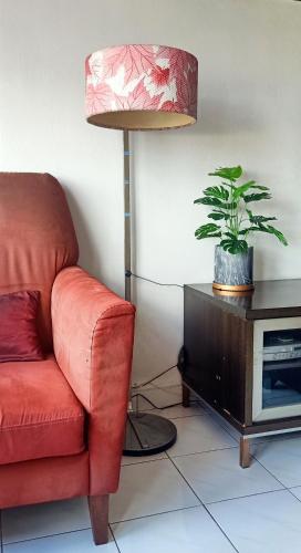Zona de estar de Cozy Suria Kipark Damansara 3R2B Apartment Max 8pax