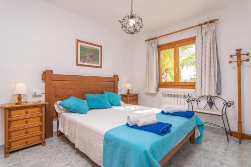 Ένα ή περισσότερα κρεβάτια σε δωμάτιο στο Casa Hector