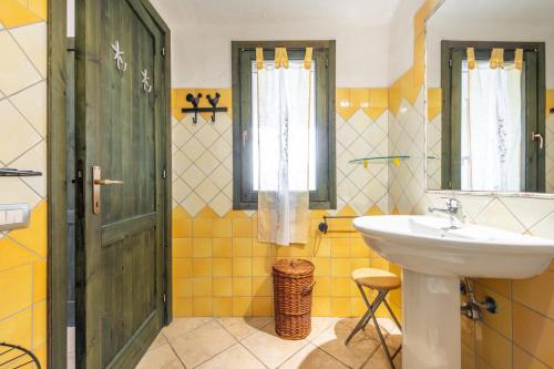 Et badeværelse på Villa Giglio