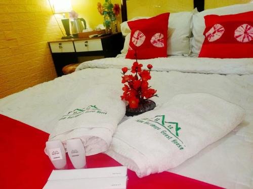 Bakom Inn Syariahにあるベッド