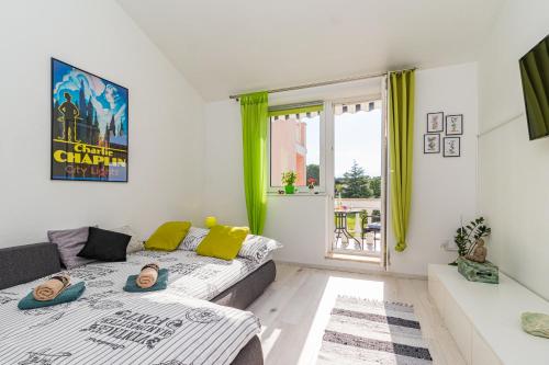 Postel nebo postele na pokoji v ubytování Casa Zen