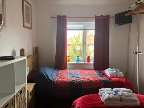 Postel nebo postele na pokoji v ubytování Remarkable 3-Bed House in Durham