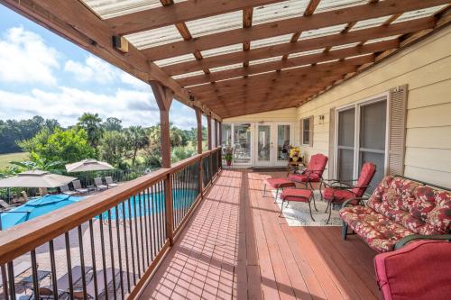 Πισίνα στο ή κοντά στο Southern Cross Guest Ranch
