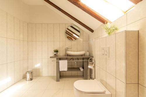 Kúpeľňa v ubytovaní B&B Heritage Villa Apolon