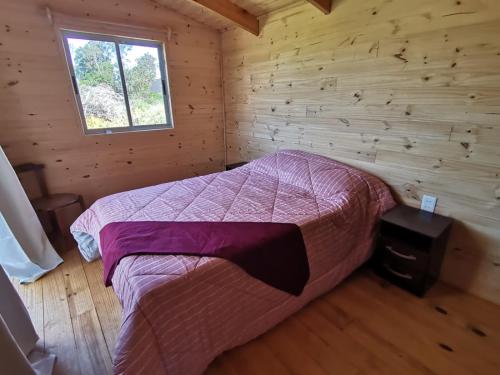 Ένα ή περισσότερα κρεβάτια σε δωμάτιο στο Lo de Iara