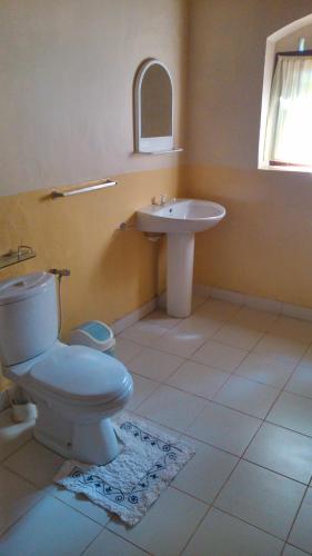 Ένα μπάνιο στο Sunnyside Holiday Bungalow