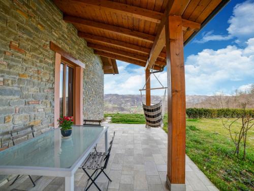 typical Piedmontese house in the Langhe