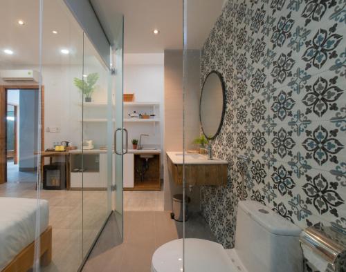 Phòng tắm tại Shoho Hotel Nha Trang