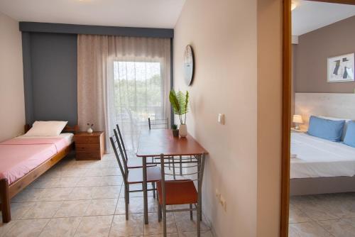 Postel nebo postele na pokoji v ubytování Stavi apartments