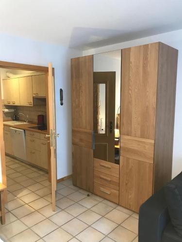 Η κουζίνα ή μικρή κουζίνα στο Appartement Hildegard