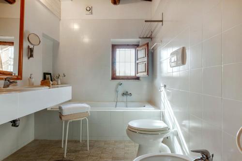A bathroom at Agriturismo Apparita