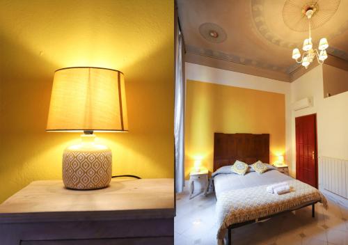 Cama o camas de una habitación en Retrò B&B