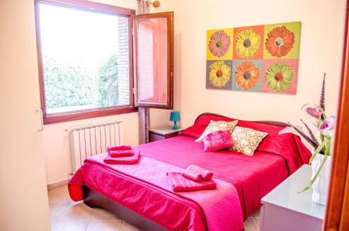 Postel nebo postele na pokoji v ubytování Apartment Sant Andrea
