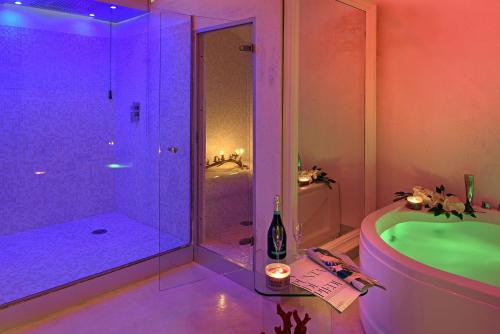 Koupelna v ubytování Barbarella Spa