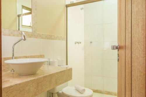 Kúpeľňa v ubytovaní Pousada Cambucá de Cabo Frio
