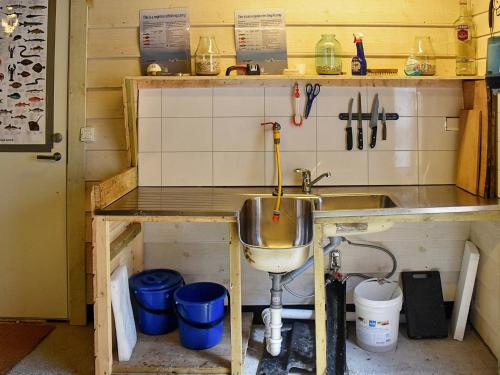 Nhà bếp/bếp nhỏ tại Holiday Home Goddevegen