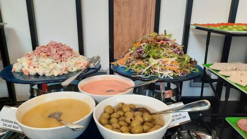 Mad på hotellet eller i nærheden