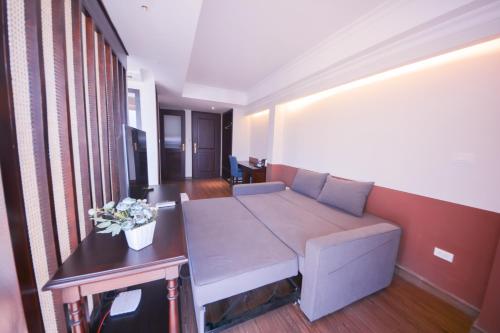 Posezení v ubytování Sapa Panorama Hotel