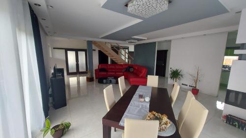 Χώρος καθιστικού στο Baltic House Ustka