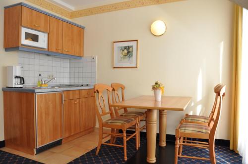Η κουζίνα ή μικρή κουζίνα στο Chalet Sonnenhang Oberhof