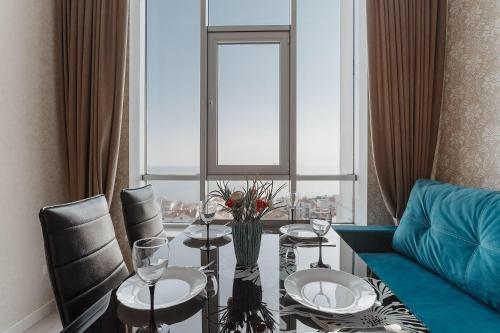 Et opholdsområde på Apartments Arcadia Panorama of the sea