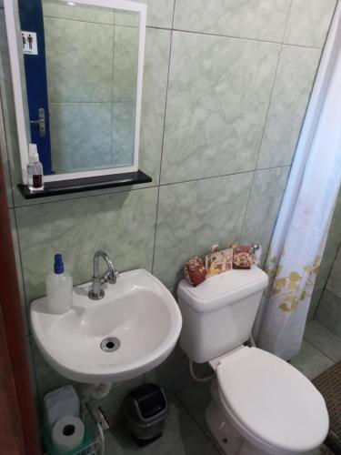Koupelna v ubytování Bed&Potato Studio Ilha Grande - Casa inteira para até 4 pessoas