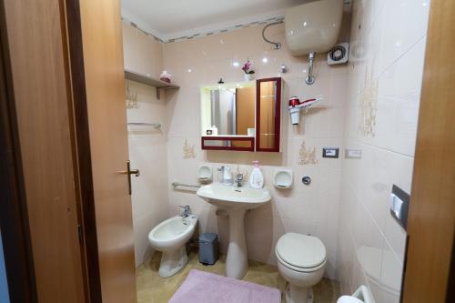 Koupelna v ubytování Casa Vacanze dell'Angelo