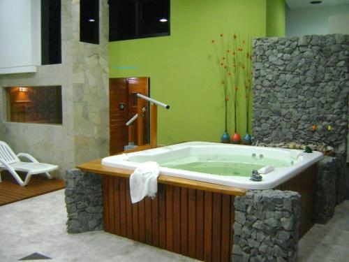 Et badeværelse på Hotel Brisolei