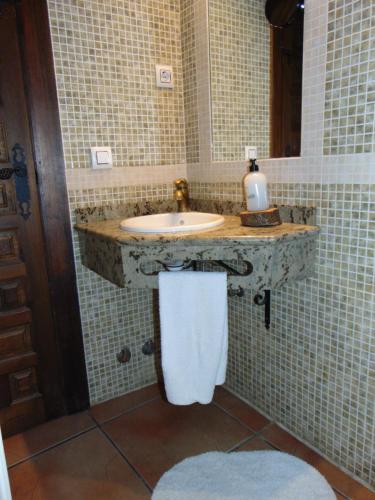Ett badrum på La Rinconera