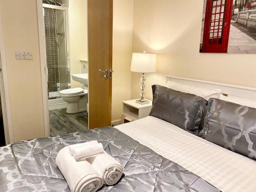 Ένα μπάνιο στο Smartrips Apartments - The Hub