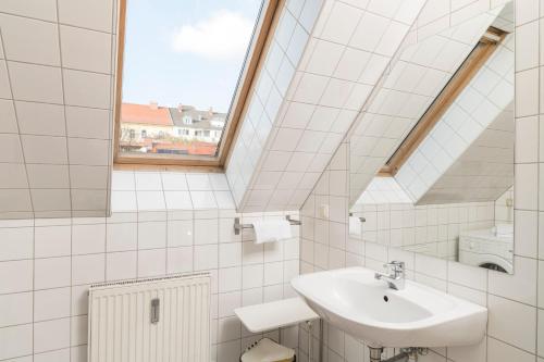 A bathroom at Schlossberg Suite