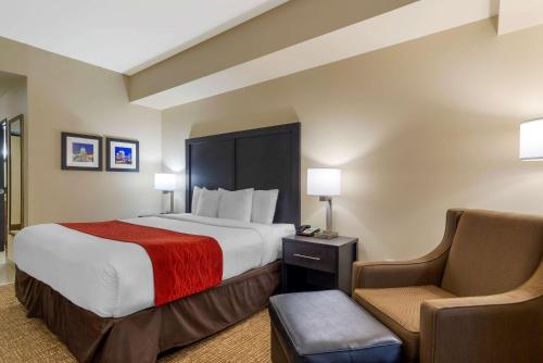 Postel nebo postele na pokoji v ubytování Comfort Inn & Suites Montgomery Eastchase