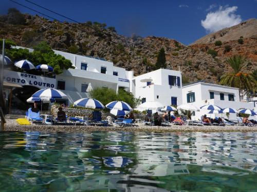 Hotel Porto Loutro on the Beach
