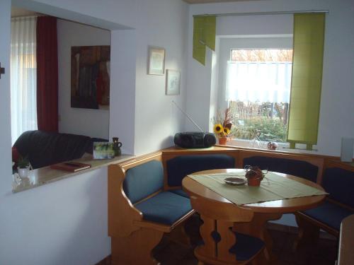 Posezení v ubytování Ferienwohnung Glückstein
