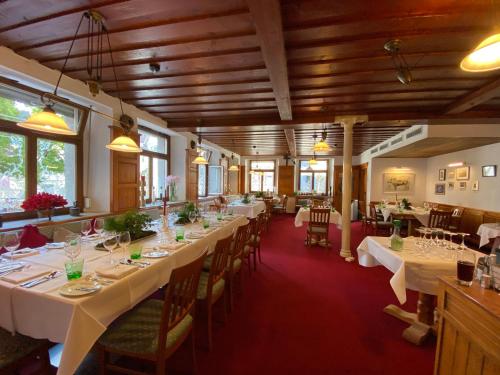 Restaurant o un lloc per menjar a Ochsen Hotel Am Mehlsack