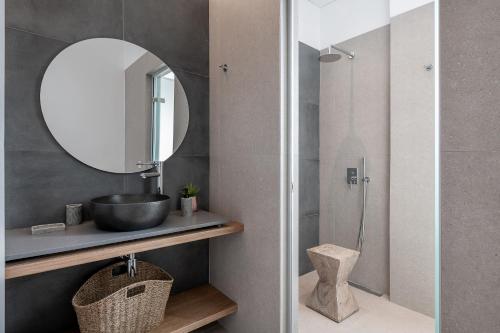 A bathroom at Anthos Villas - Chania