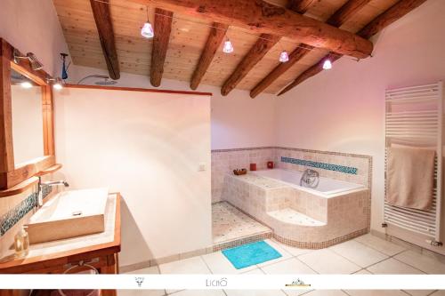 Ванна кімната в Chalet Alpin