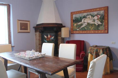 Posezení v ubytování Casa Arezzola