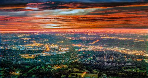 Amanecer o atardecer desde el bed & breakfast o alrededores