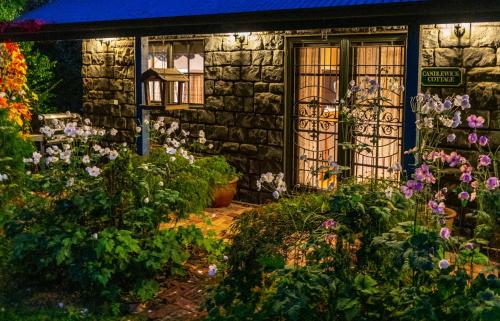 Jardín al aire libre en Observatory Cottages