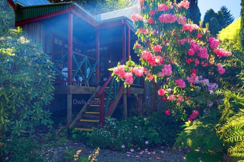 Jardín al aire libre en Observatory Cottages