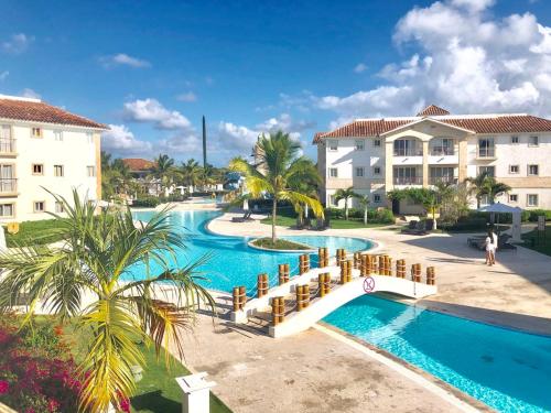 A view of the pool at 3BR Apt @CadaquesCaribe Bayahibe or nearby