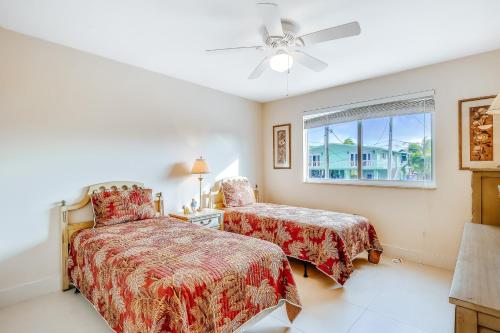 Postel nebo postele na pokoji v ubytování Islander Retreat